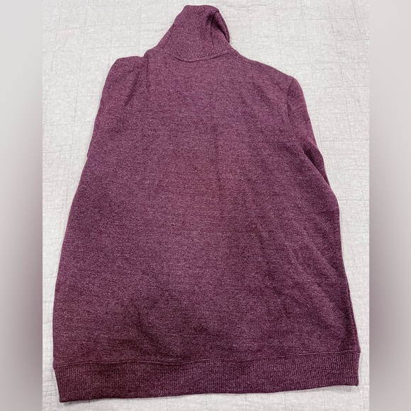 Mens Tasso Elba Sweater Maroon Size Large - Picture 3 of 4